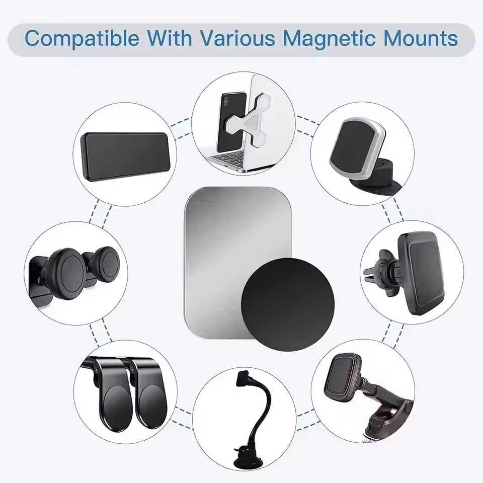 5/10pcs Magnetic Metal Plate D - Tablet Car Mount recension och pris