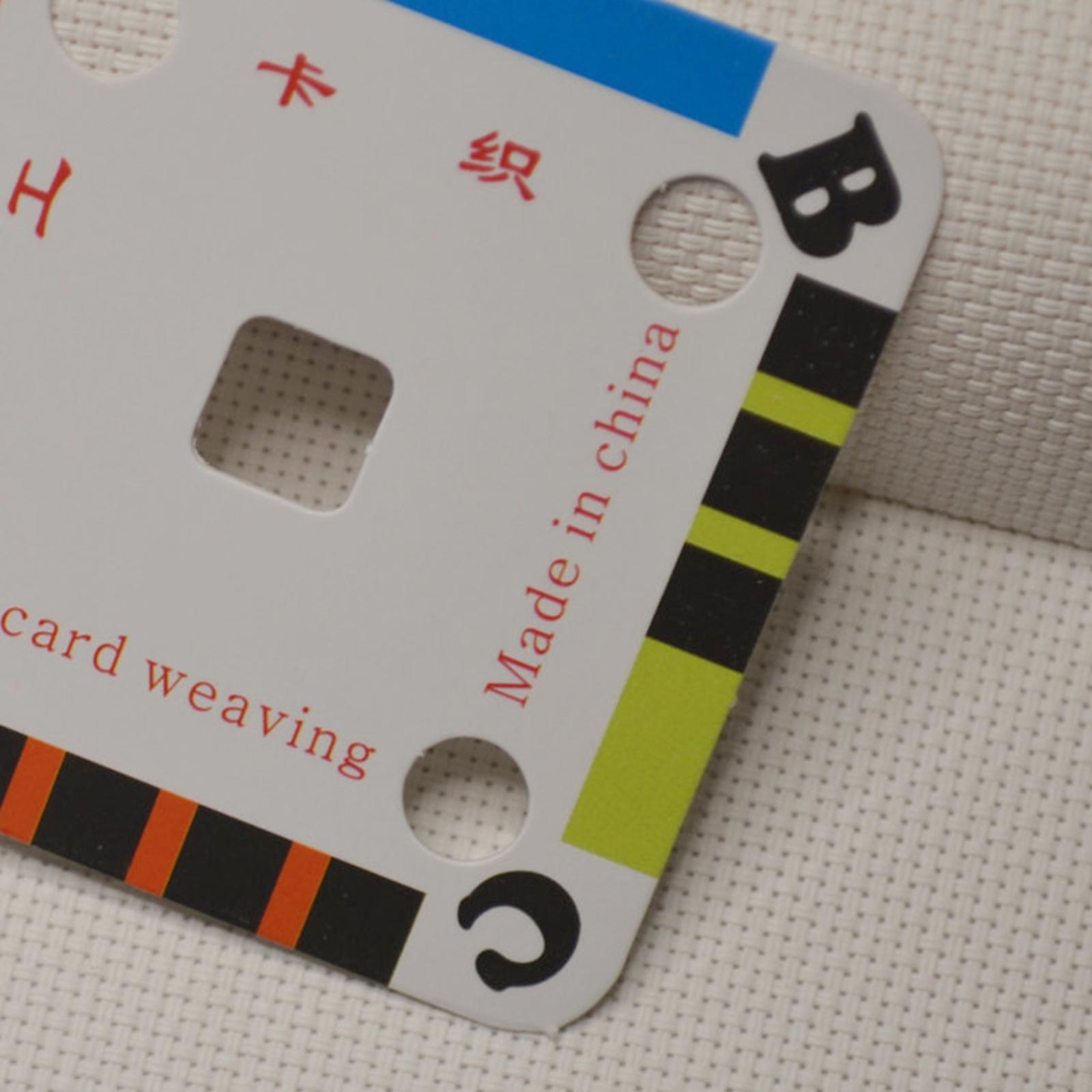 Weaving Card Paper Loom Cards  - Tablet Weaving Accessories recension och pris