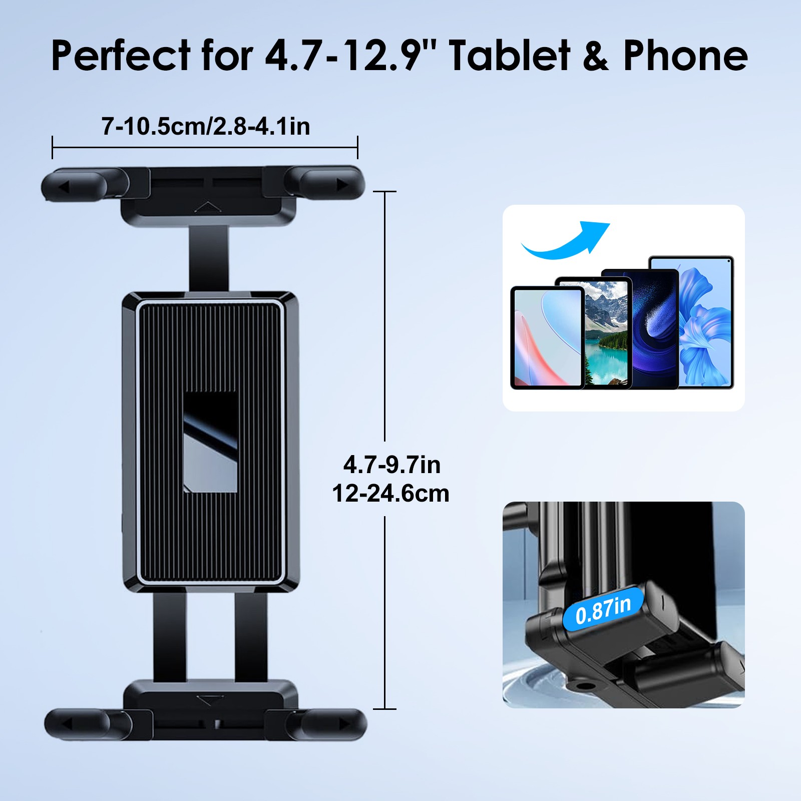 Tablet Mount for Truck Heavy D - Tablet Car Mount recension och pris