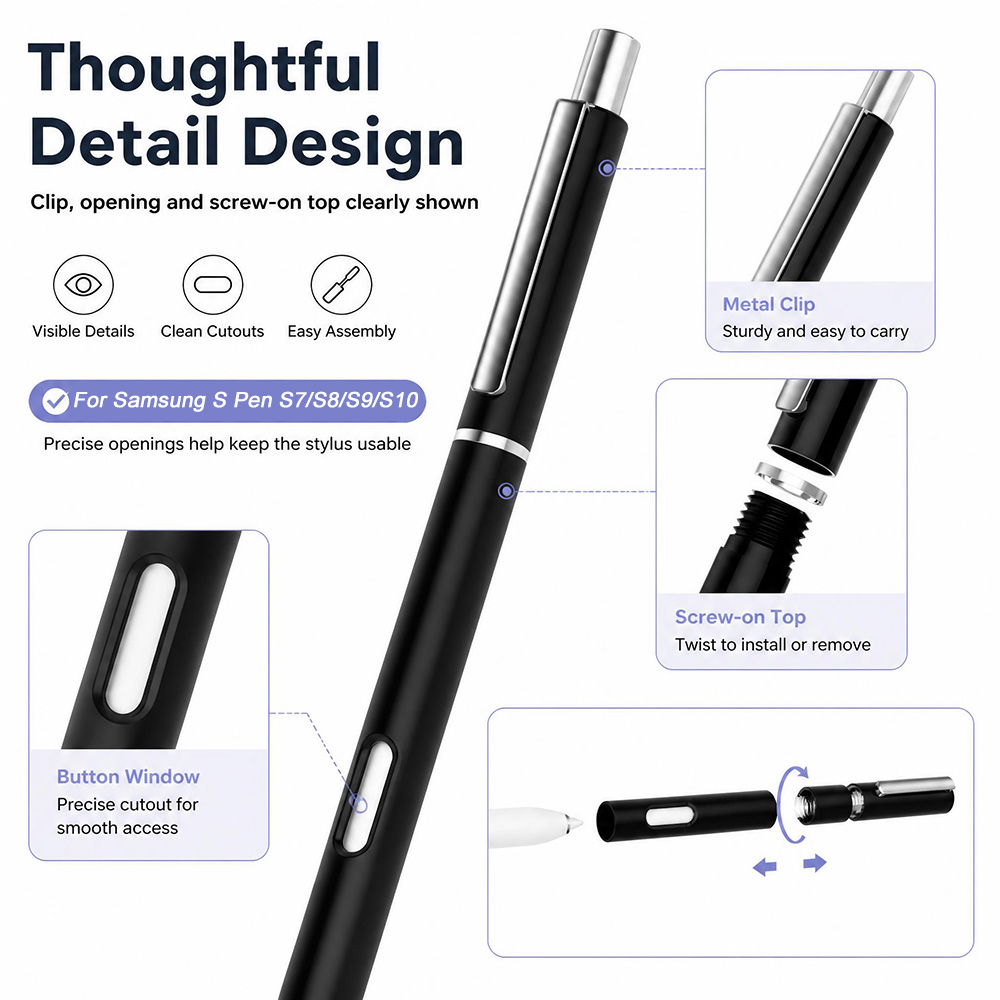 New Pencil Case S Pen For Sams - Vortex Tablet Accessories recension och pris
