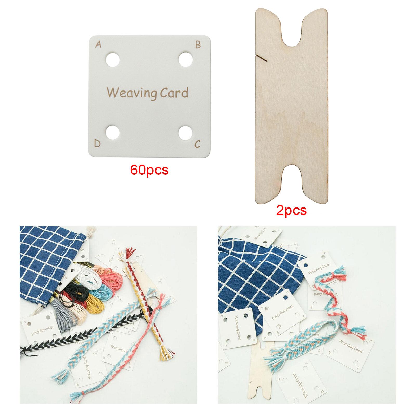 60Pcs Tablet Weaving Card for  - Tablet Weaving Accessories recension och pris