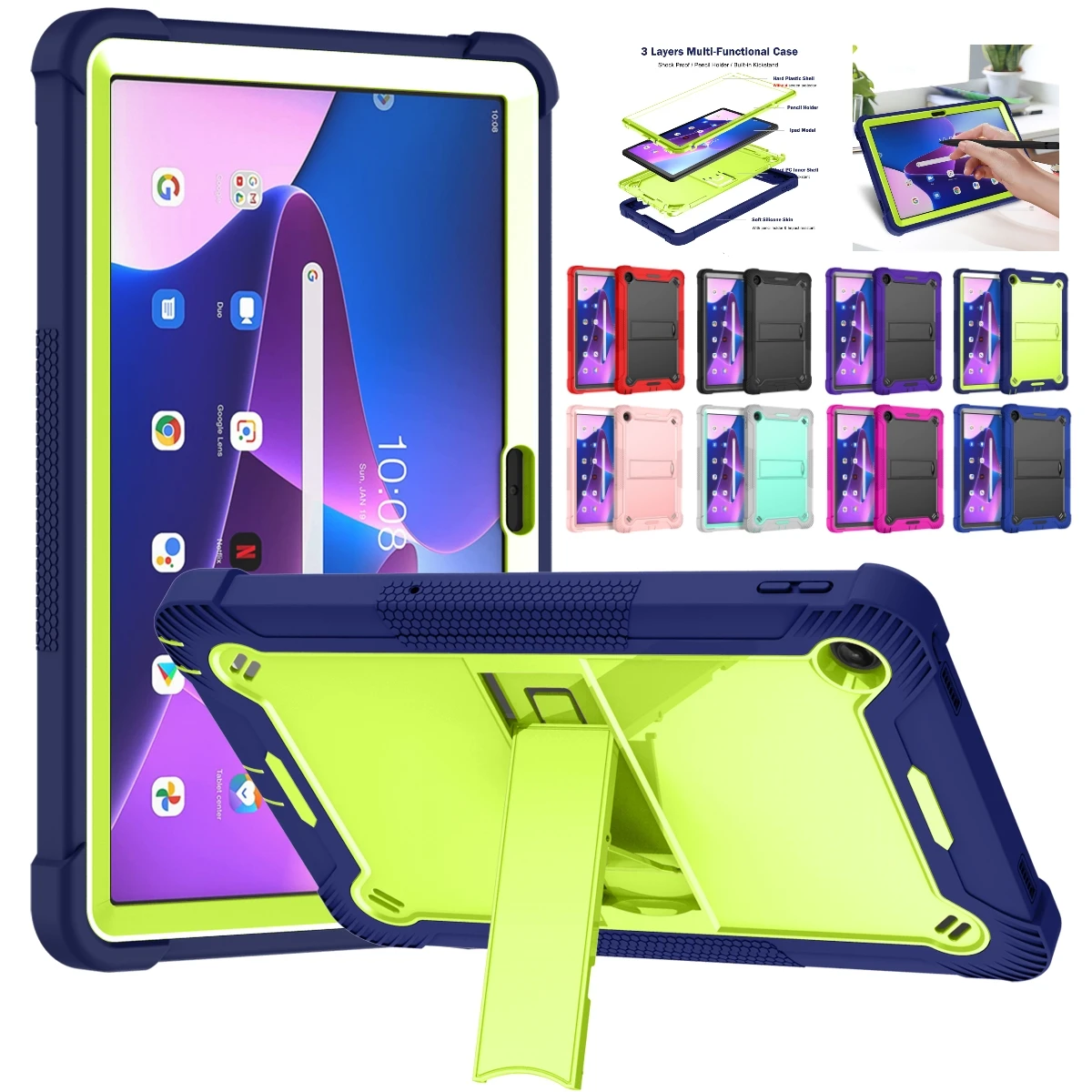 Armor Stand Case For Samsung G - Getac Tablet Accessories recension och pris
