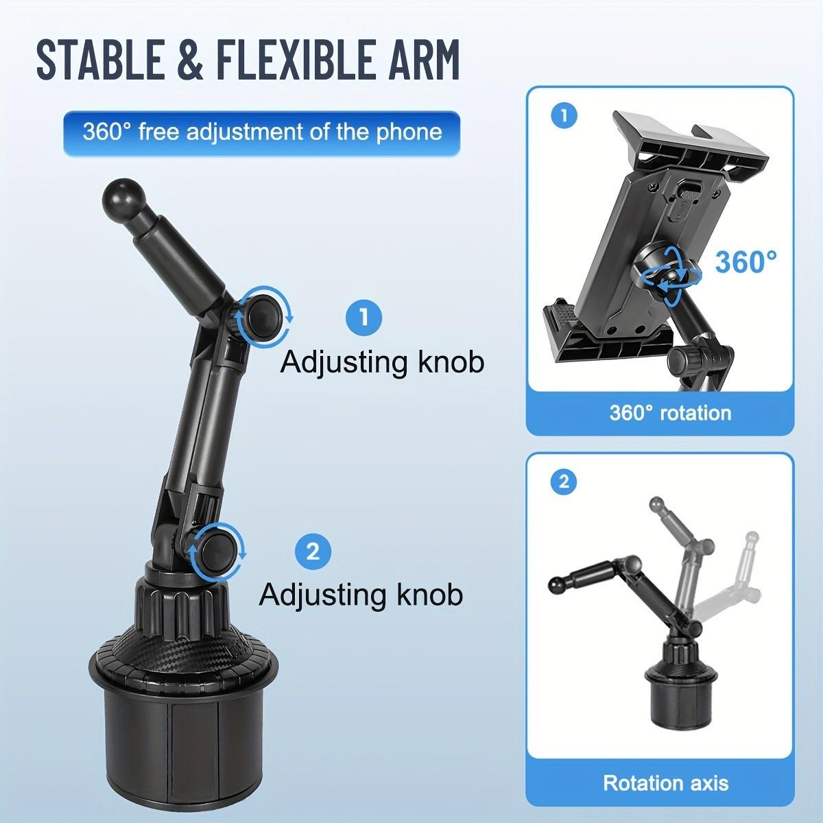 Cup Holder Tablet Mount& Phone - Tablet Car Mount recension och pris