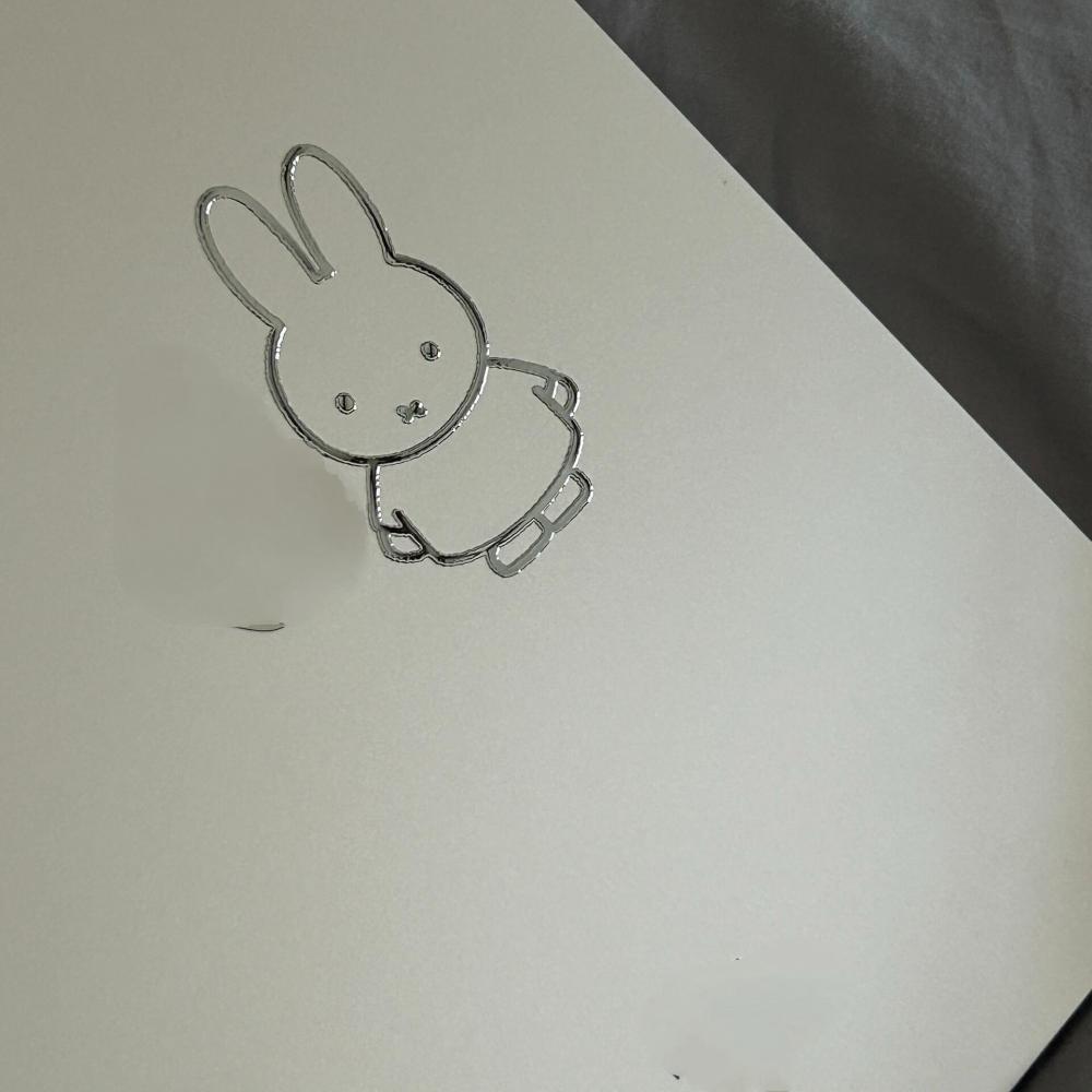 Miffy Rabbit  metal stickers h - Tablet Accessories For Students recension och pris